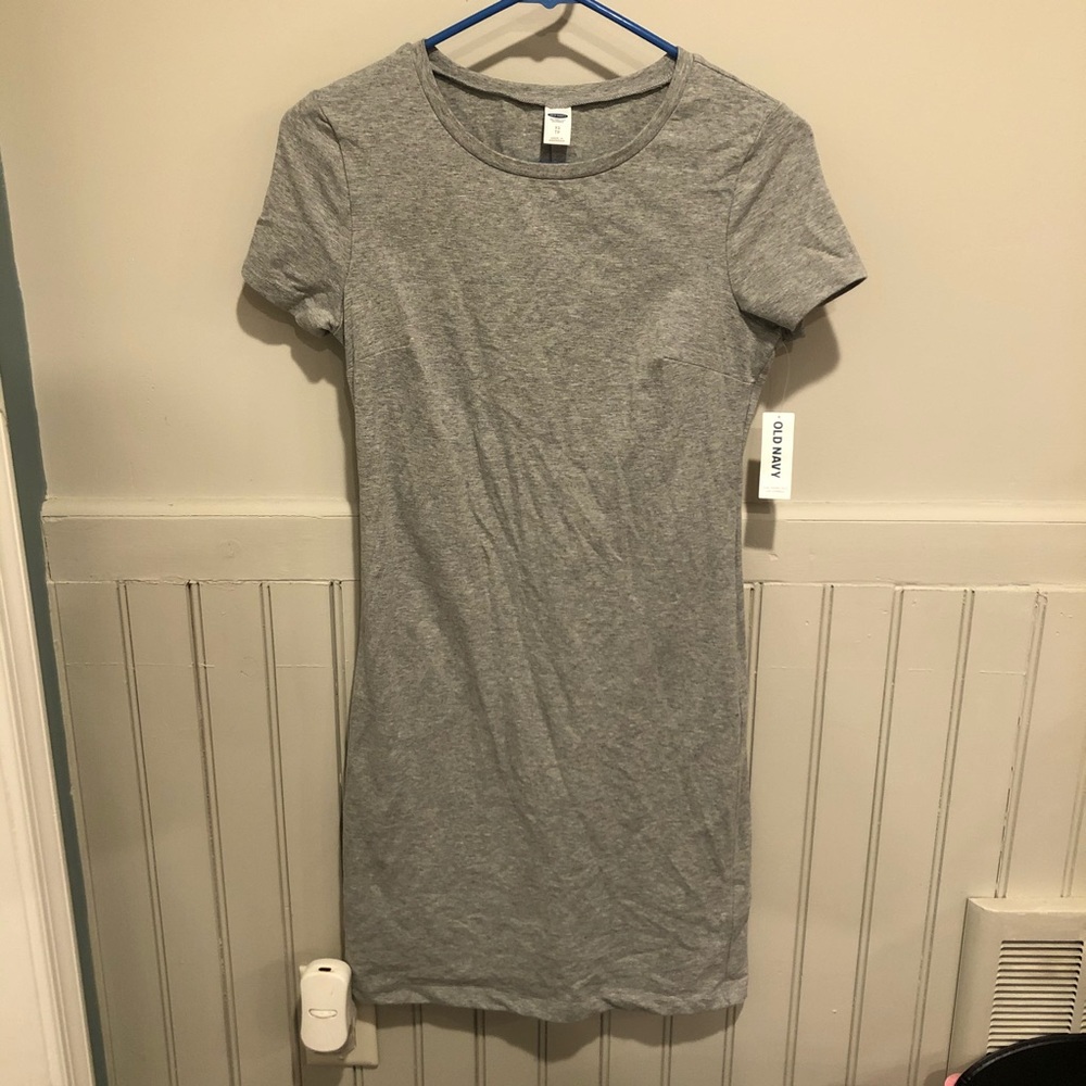 Old Navy Casual Grey Bodycon Dress